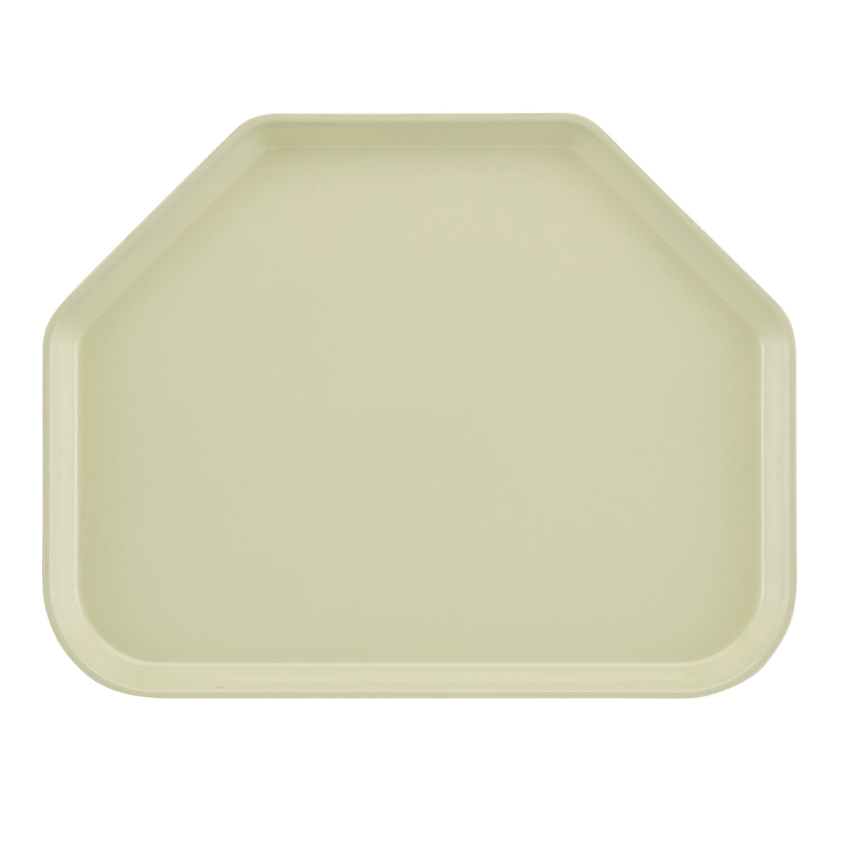 Cambro 1520TR537 Trapezoid Tray, 14-9/56" x 19-1/2", Fiberglass, Yellow, NSF, Made in USA — Case of 12 pieces