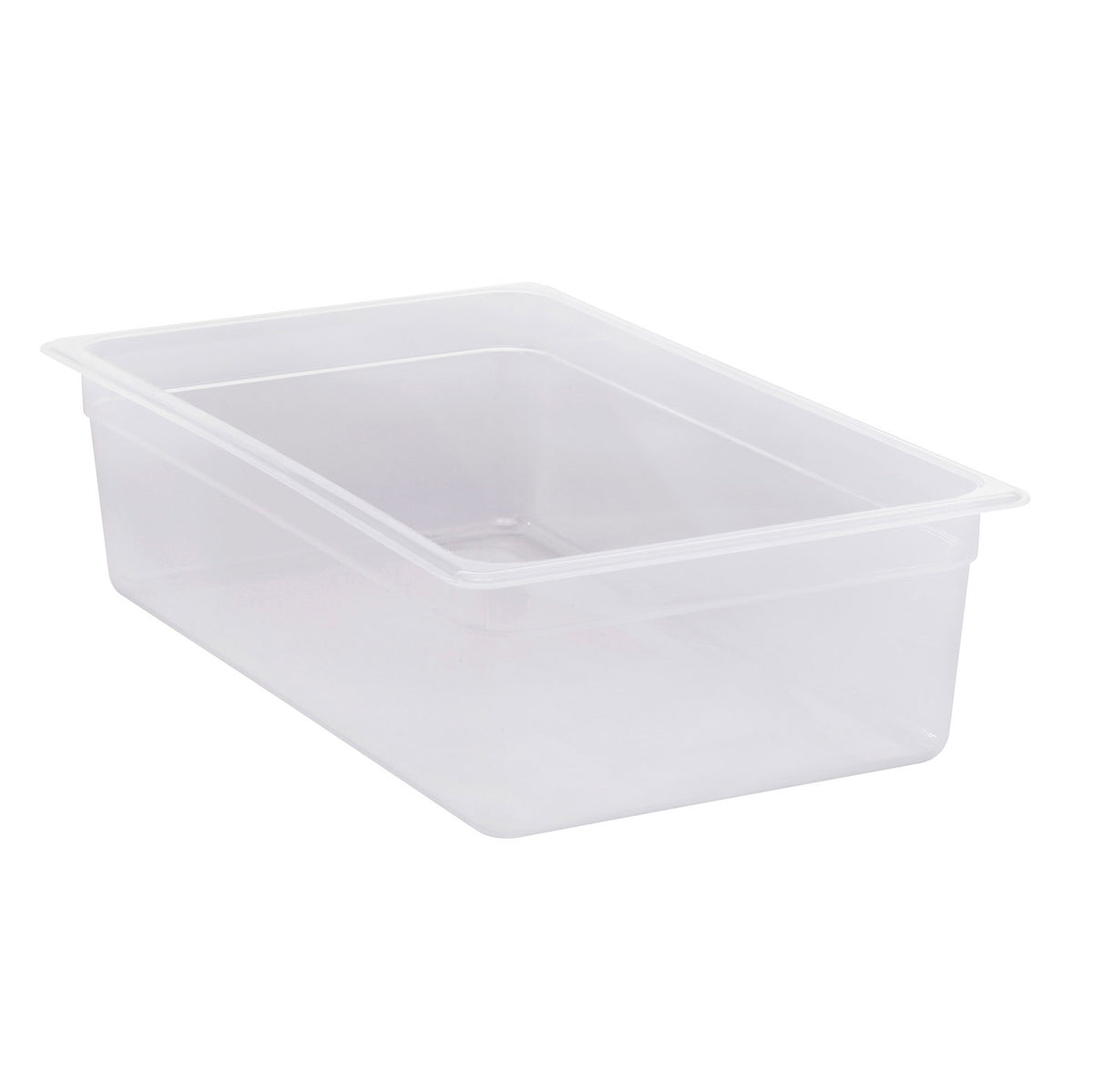 Cambro 16PP190 Full-Size Food Pan, 6" Deep Translucent Polypropylene, NSF — Case of 6 pieces