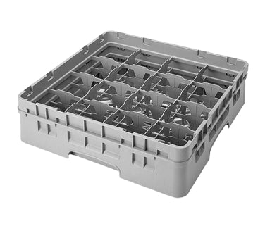 Cambro 16S318167 Camrack Glass Rack, with Soft Gray Extender, Full Size — Case of 5 pieces
