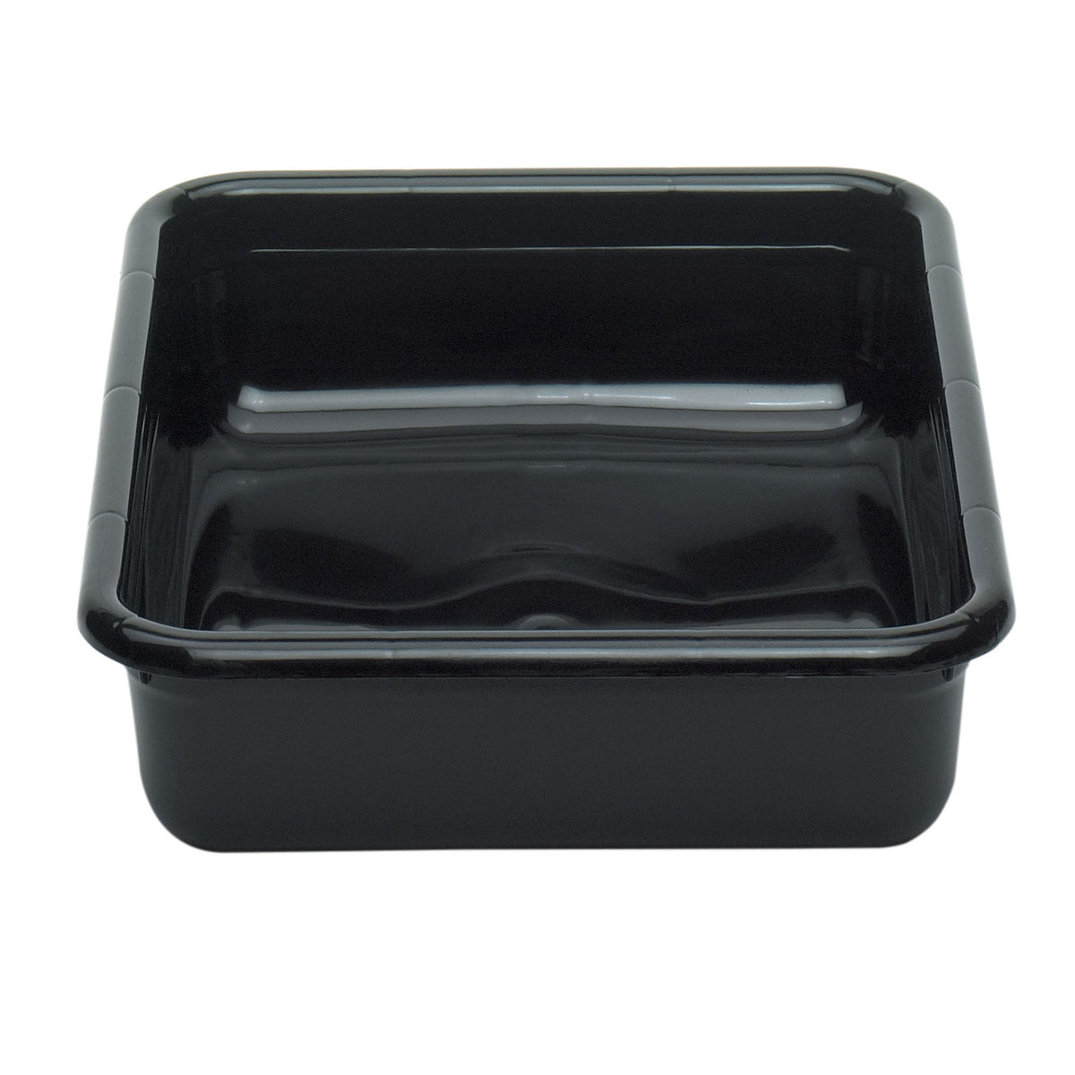 Cambro 1722CBP110 Cambox Bus Box, 16-7/8"L x 21-7/8"W x 4-3/4"H, Hi-Gloss Plastic, Black, 1-Compartment — Case of 12 pieces