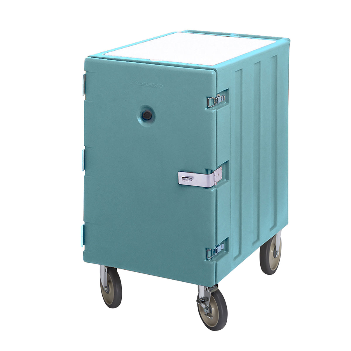 Cambro 1826LTCSP401 Front Loading Insulated Food Cart w/ Security Package, Slate Blue - Camcart