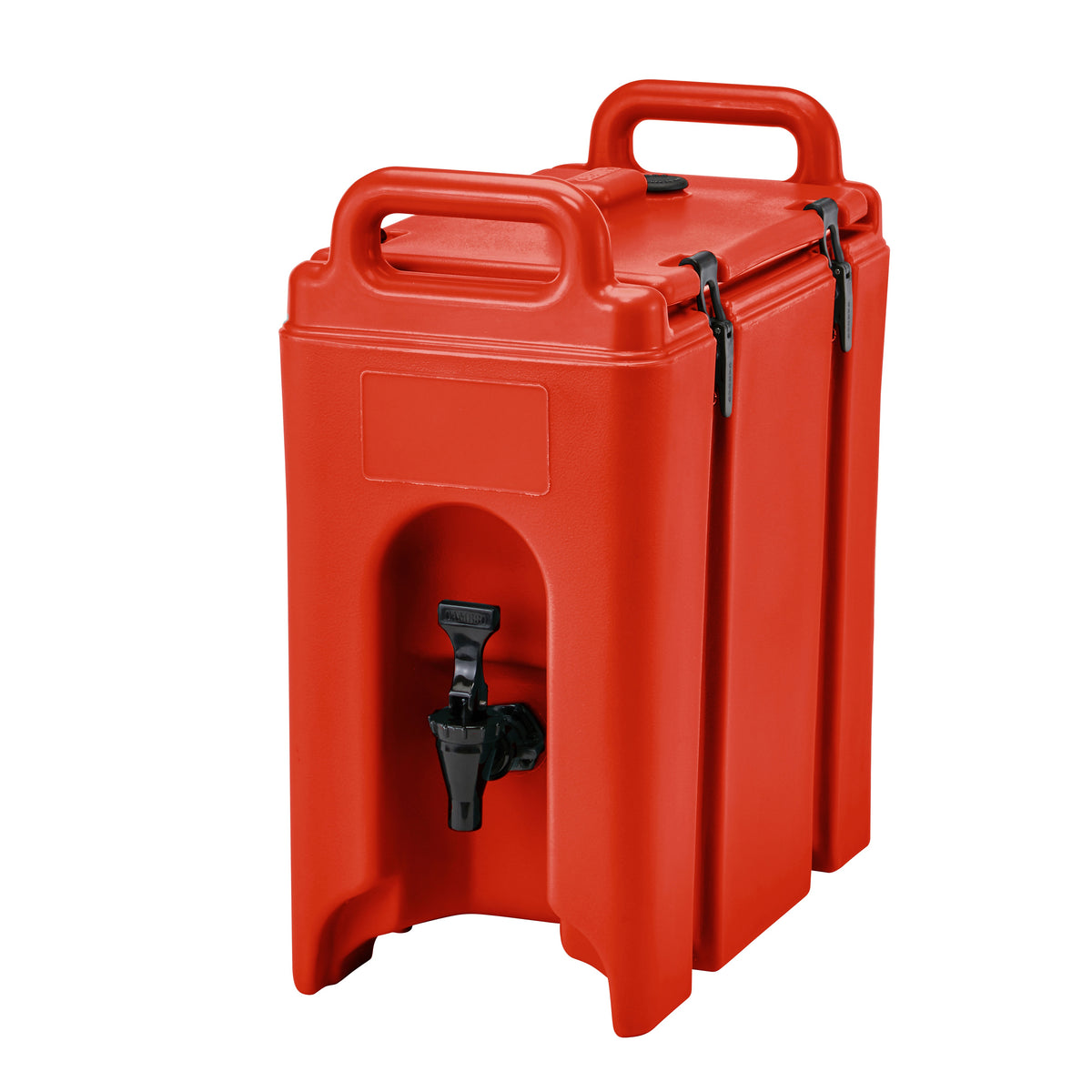 Cambro 250LCD158 Camtainer Carrier, 2.5-Gallon Insulated, Hot Red, 9x16-1/2x18⅜ in, NSF