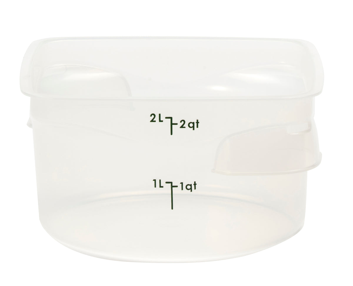 Cambro 2RFSPROPP190 - FreshPro 2 Qt Container, 7.5" L x 7.5" W x 4.2" H, PP, NSF, Dishwasher Safe — Case of 6 pieces