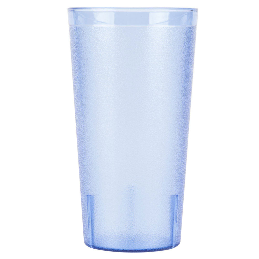 Cambro 3200P2401 32-Oz Slate Blue SAN Tumbler, 3-15/16″ Top, Plastic, Dishwasher Safe, Made In USA — Case of 24 pieces