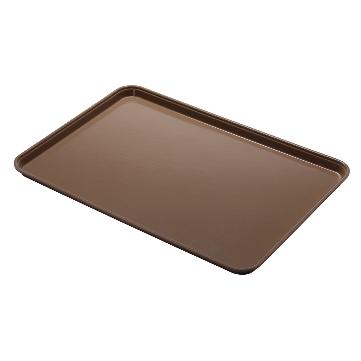 Cambro 3253CL161 Rectangular Tray, 12-3/4" x 20-7/8" Tan Fiberglass, NSF, Stacking Lugs — Case of 12 pieces