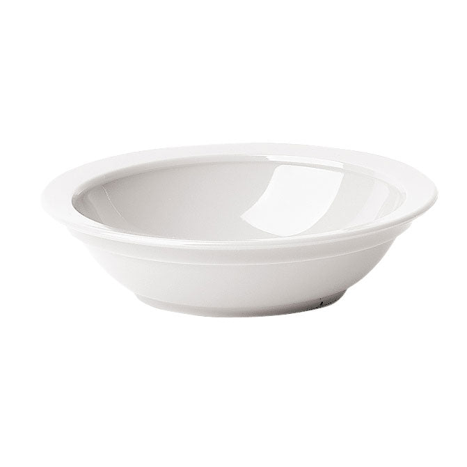 Cambro 45CW148 Bowl, 5 oz Fruit Cup, 4-5/8" Dia x 1-5/16" H, White Polycarbonate, NSF, Made in USA — Case of 48 pieces