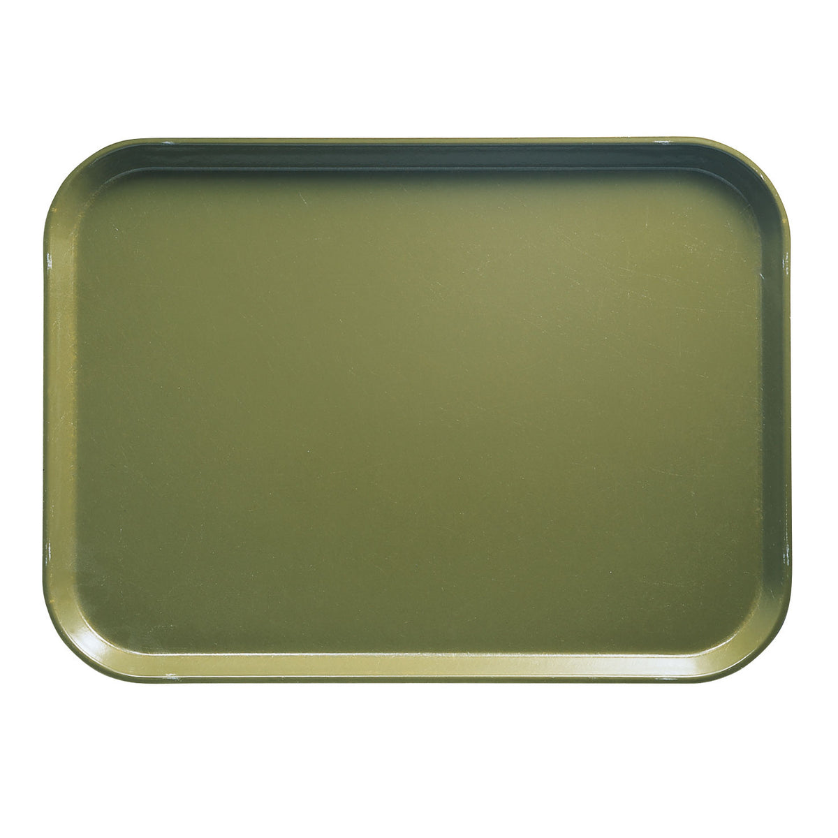 Cambro 46428 Camtray Rectangular Tray, 4-1/4" x 6" Olive Green Fiberglass, Dishwasher Safe, NSF — Case of 12 pieces