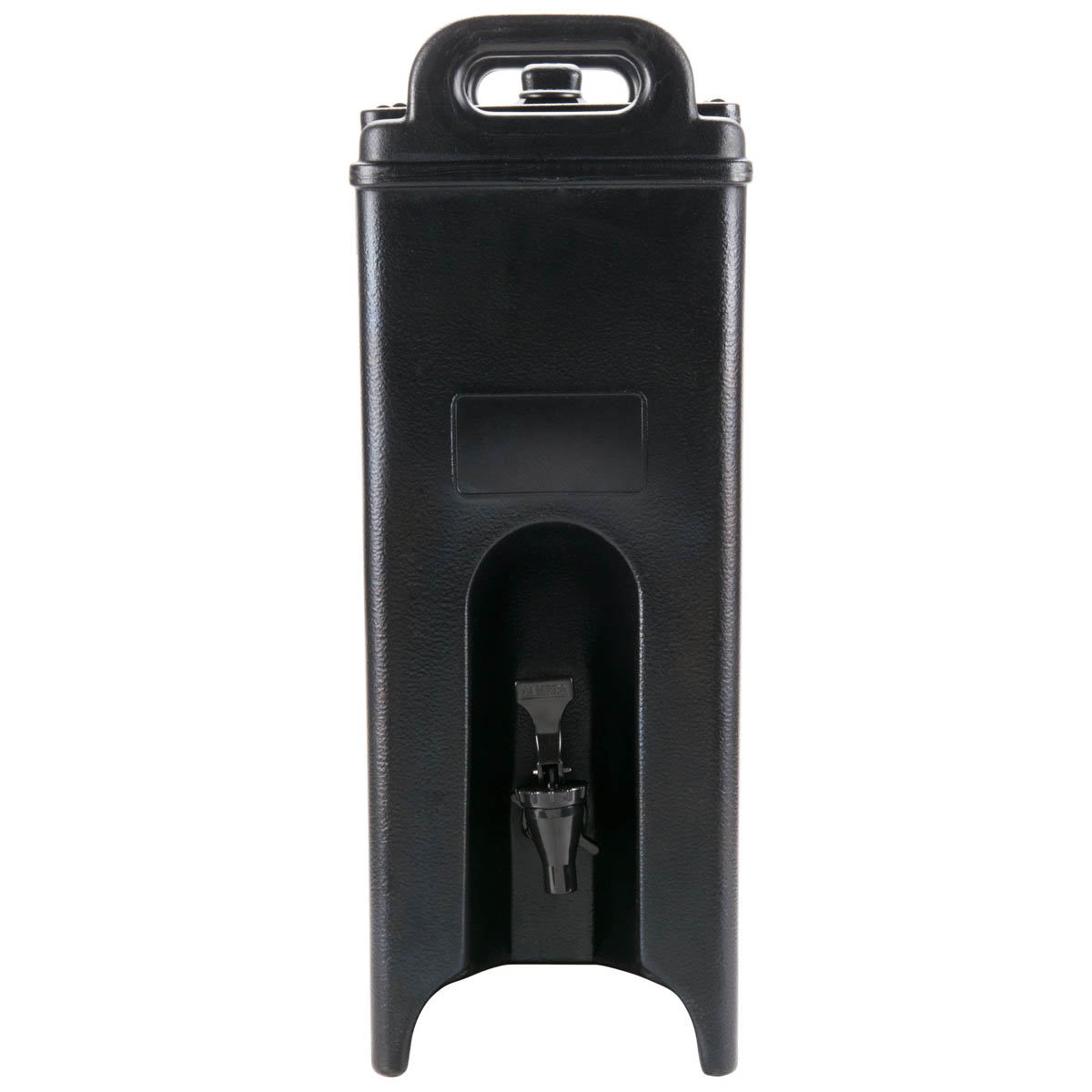 Cambro 500LCD110 Camtainer Beverage Carrier - 4-3/4-Gallon Insulated Black, 9"W x 16"D x 24"H, NSF