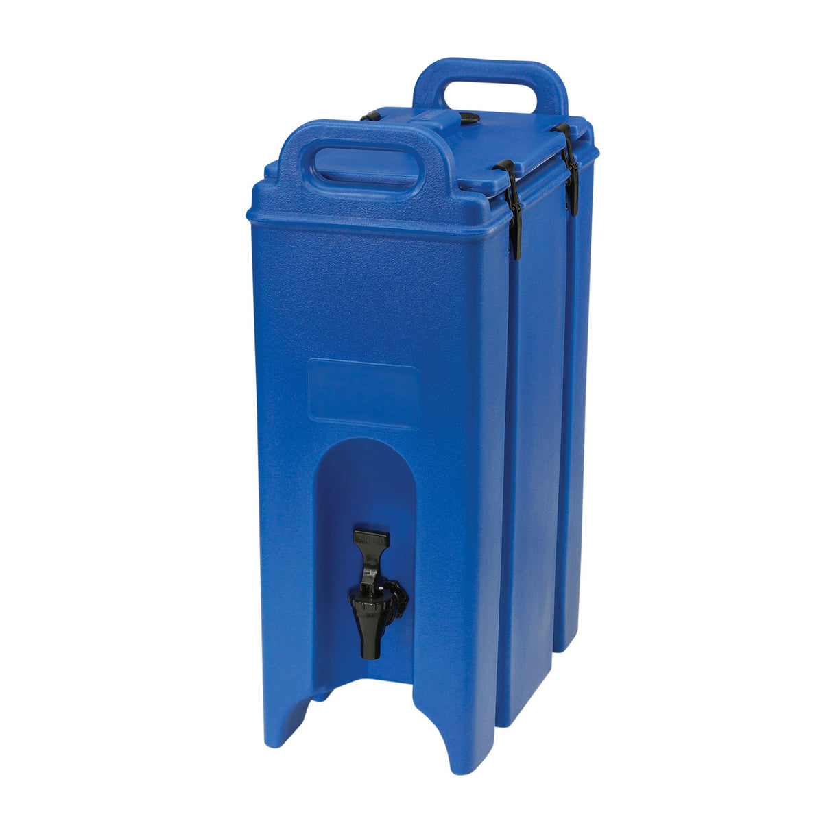 Cambro 500LCD186 Camtainer 4-3/4-Gallon Insulated Dispenser, 9W x 16-1/2D x 24-1/4H, Navy Blue
