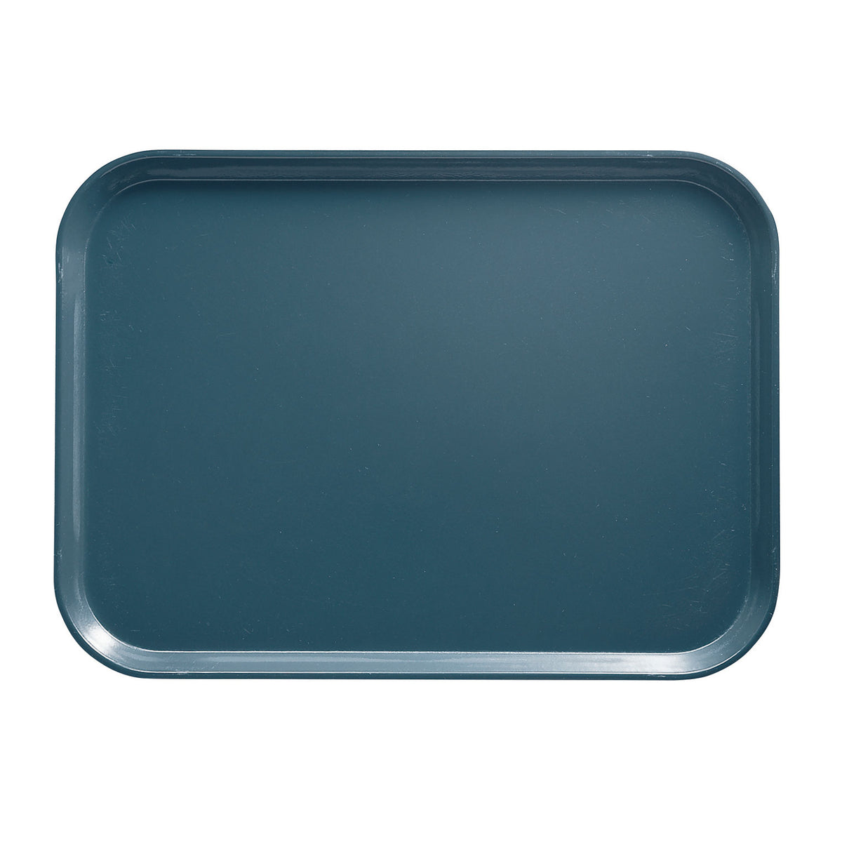 Cambro 57401 Camtray Rectangular Tray, 4" x 6" Slate Blue Fiberglass, NSF, Dishwasher Safe — Case of 12 pieces