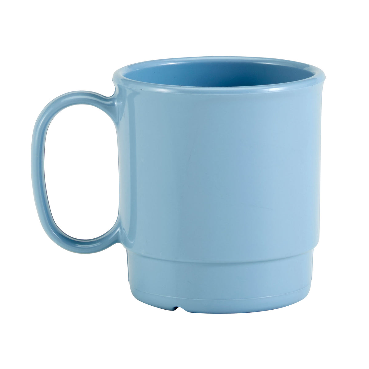 Cambro 75CW401 Stacking Cup, 7-Oz (4-1/16" Dia x 3-3/16" H), Slate Blue Polycarbonate, Glossy, NSF — Case of 48 pieces