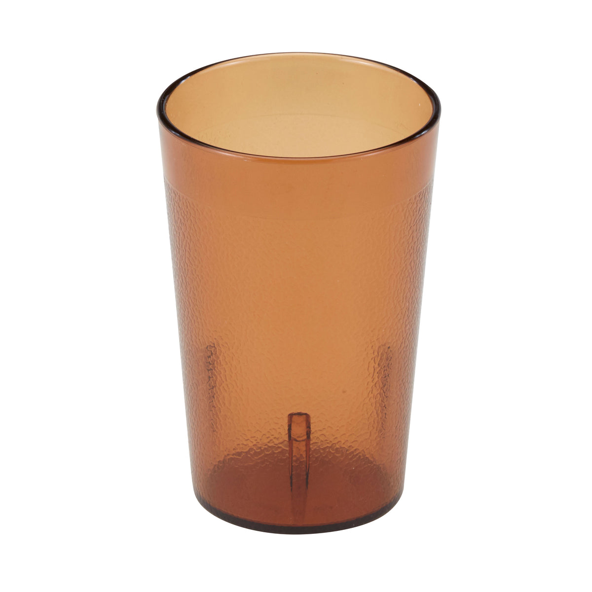 Cambro 800P2153 - 7.8 oz Amber SAN Tumbler, 2-5/8" Dia, Textured Sani-Rim, Dishwasher Safe - 24/Case — Case of 24 pieces