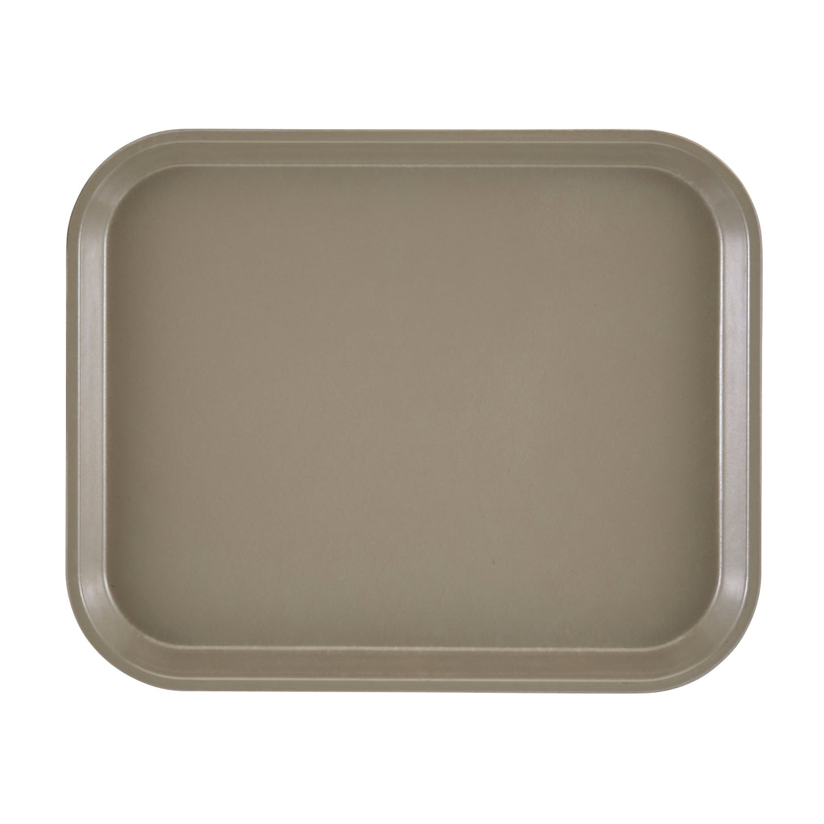 Cambro 810104 Camtray Rectangular Tray, 8" x 9-7/8" Fiberglass, Desert Tan, NSF, Dishwasher Safe — Case of 12 pieces