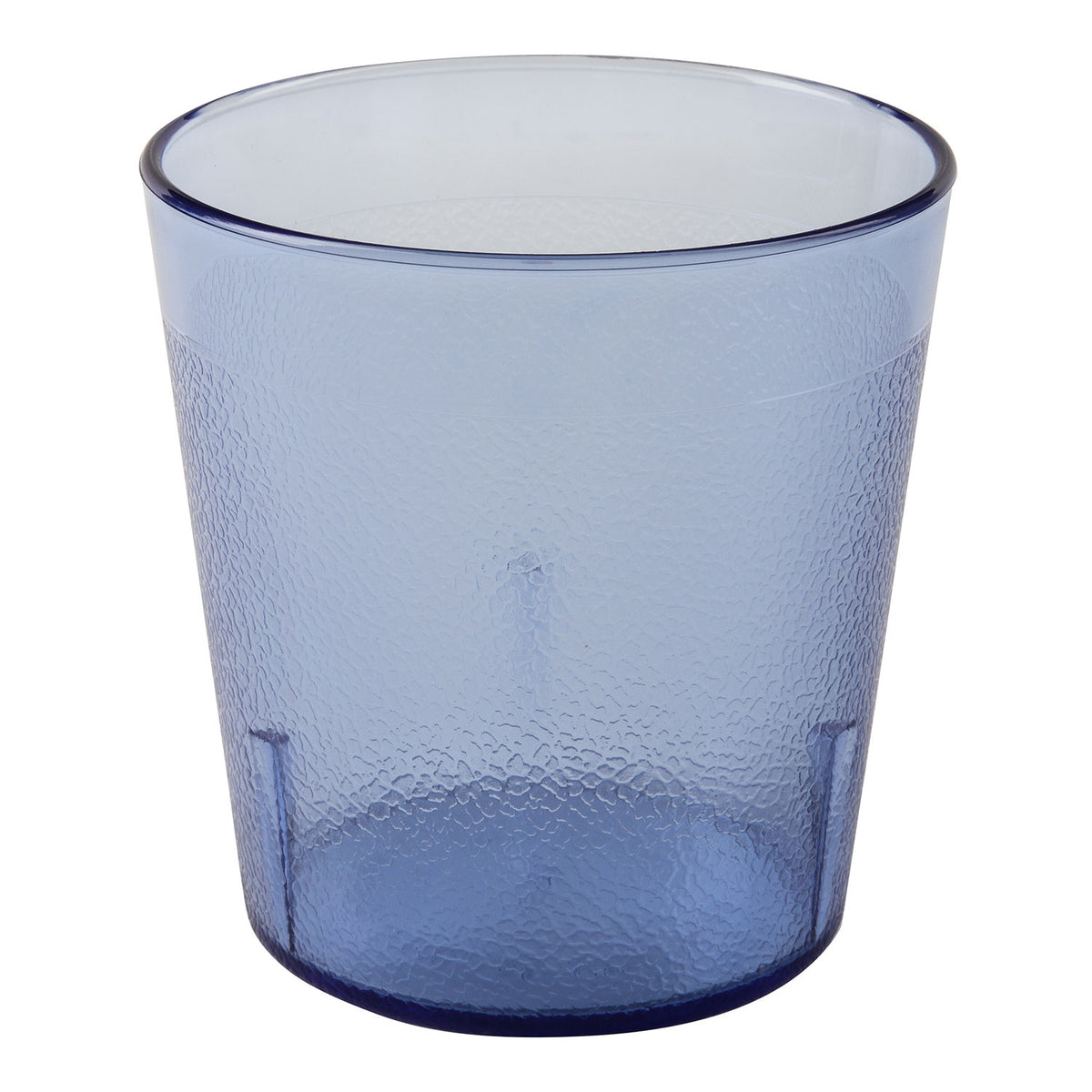 Cambro 900P2401 Colorware Tumbler, 9.7 oz (3-3/16" Dia) Slate Blue SAN, Sani-Rim Lip - 24/Case — Case of 24 pieces