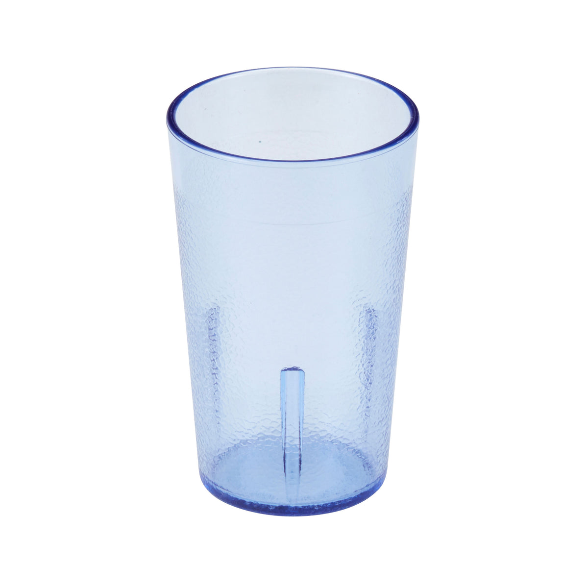 Cambro 950P401 - 9.8 Oz Slate Blue SAN Tumbler, 2-3/4" Top Dia, Textured, Sani-Rim Lip - 72/Case — Case of 72 pieces