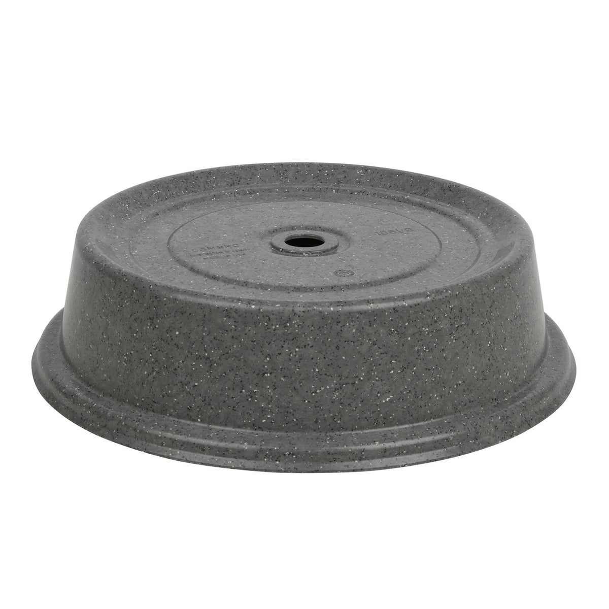 Cambro 99VS191 Versa Camcover Plate Cover - 9-9/16" Inside, Round Fiberglass, Gray, NSF, Made in USA — Case of 12 pieces