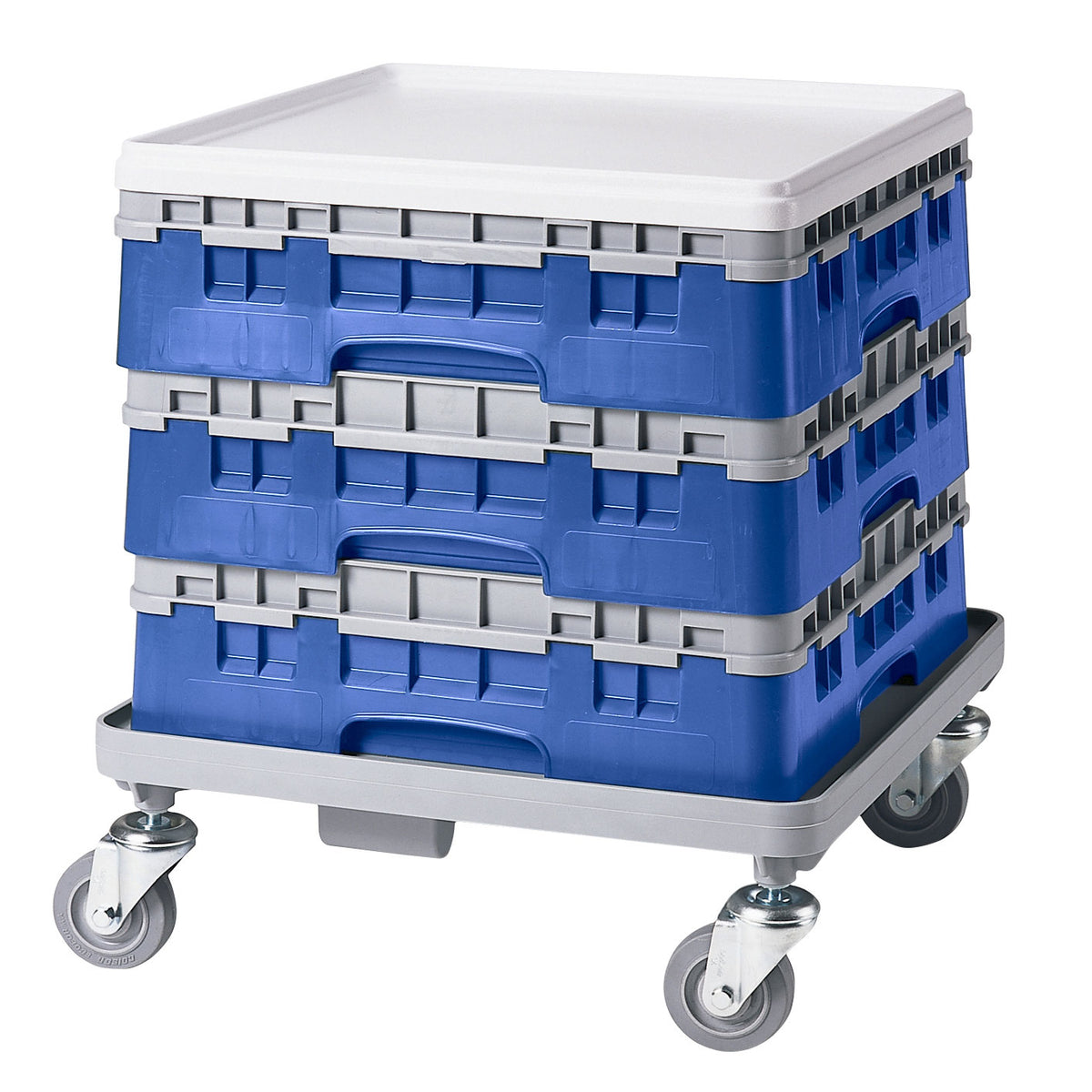 Cambro BR414168 Camrack Base Rack, Full Size, Blue Polypropylene, 19-3/4 x 19-3/4, 4-7/8 Inside Rack Height, NSF Certified — Case of 5 pieces