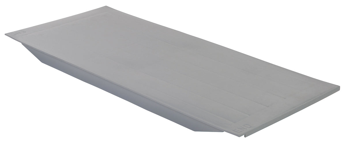 Cambro CBSP2112S151 Camshelving Basics Plus Shelf Plate, 21''W x 12''D, Solid Polypropylene, Gray, NSF Listed, Camguard Antimicrobial