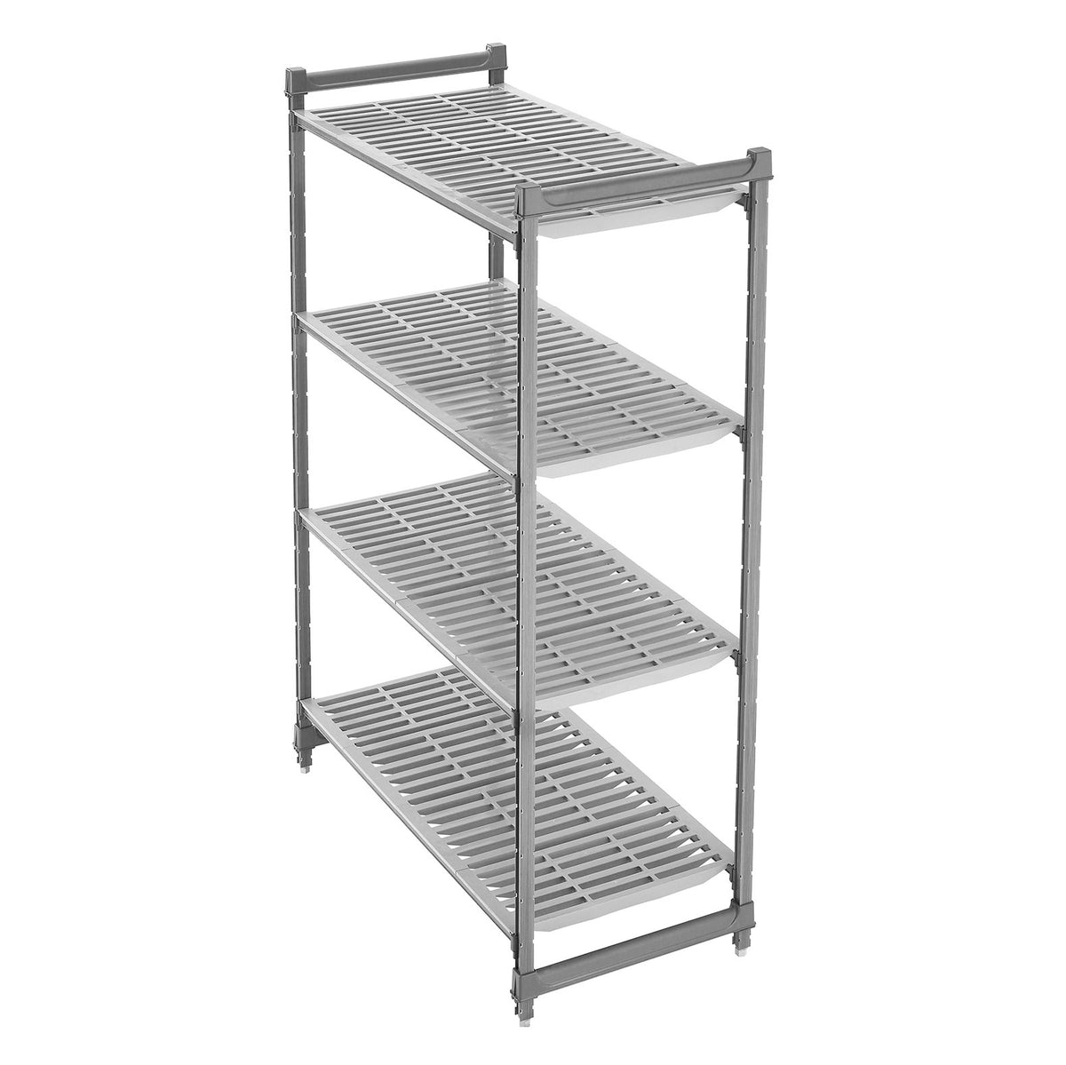Cambro CBU246084V4580 Camshelving Basics Plus Vented 4-Shelf Starter Unit - 24" x 60" x 84"