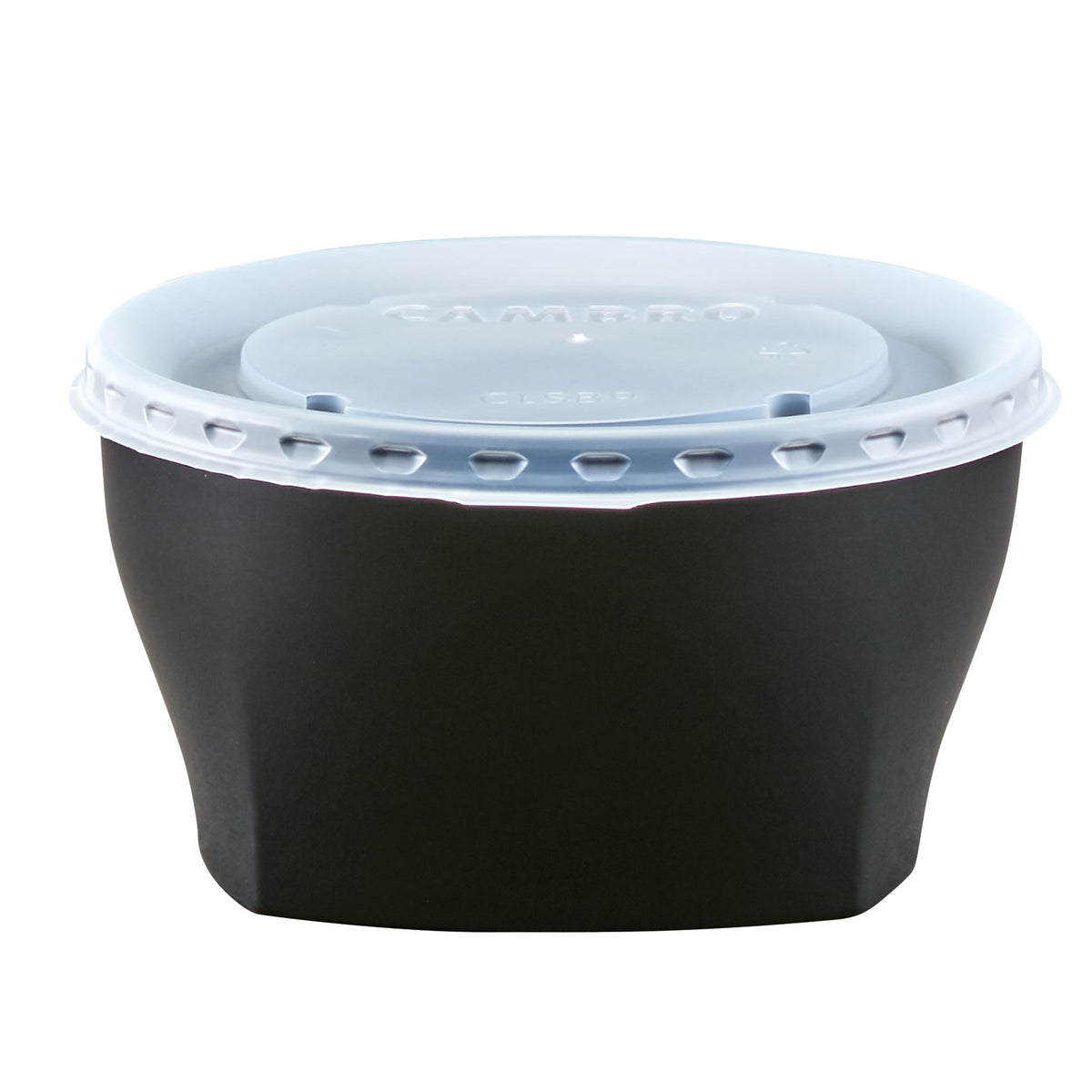 Cambro CLSB9190 CamLid Large Translucent Cup Lids, NSF Certified Fits Shoreline #MDSB9 - 1000/Case