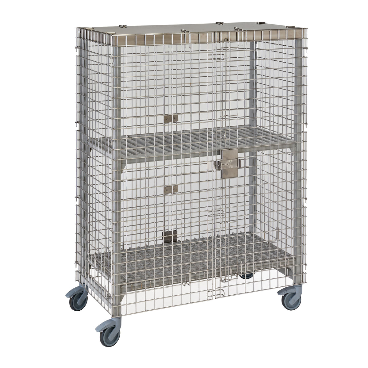 Cambro CPMU244867SUPKG Camshelving Premium Mobile Security Unit, 26.75" x 50.25" x 67.75"