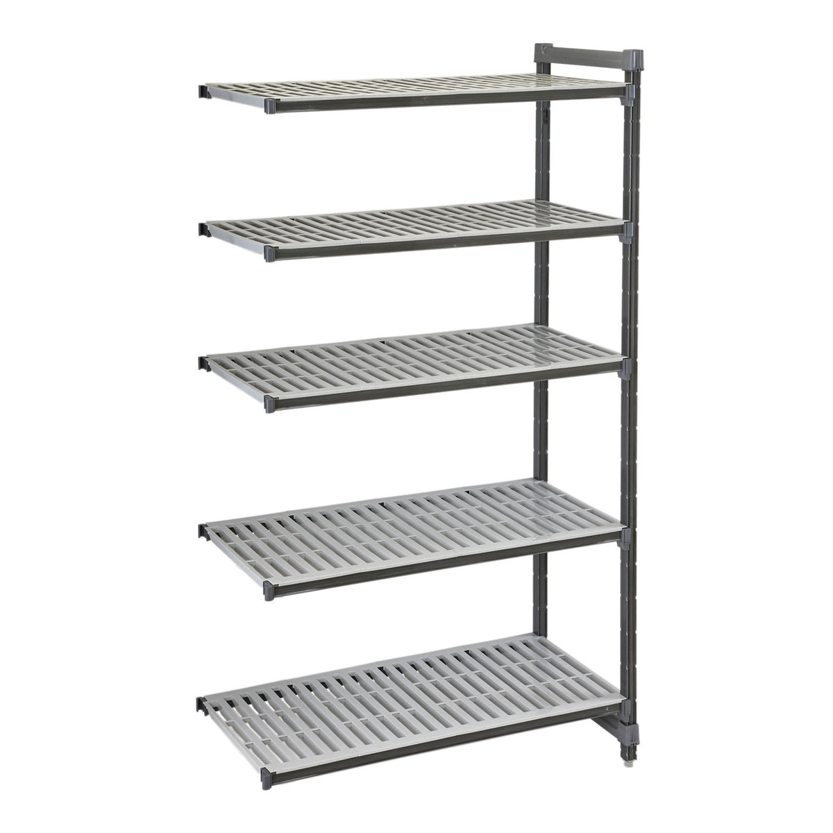 Cambro EXA212464V5480 Camshelving Elements 5-Shelf Vented Add-On Unit - 21" x 24" x 64"
