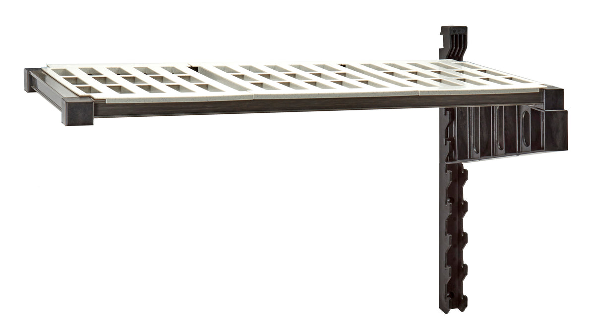 Cambro EWSSKA2124V1580 Camshelving Elevation Series Wall Shelving Add-On Shelf Kit - 21" x 24"