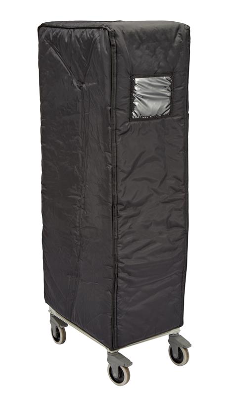Cambro GBIRCUGN11F110 Full Size Go Bag Cover, 27in Wide, 59in High, Nylon, Black, Insulated