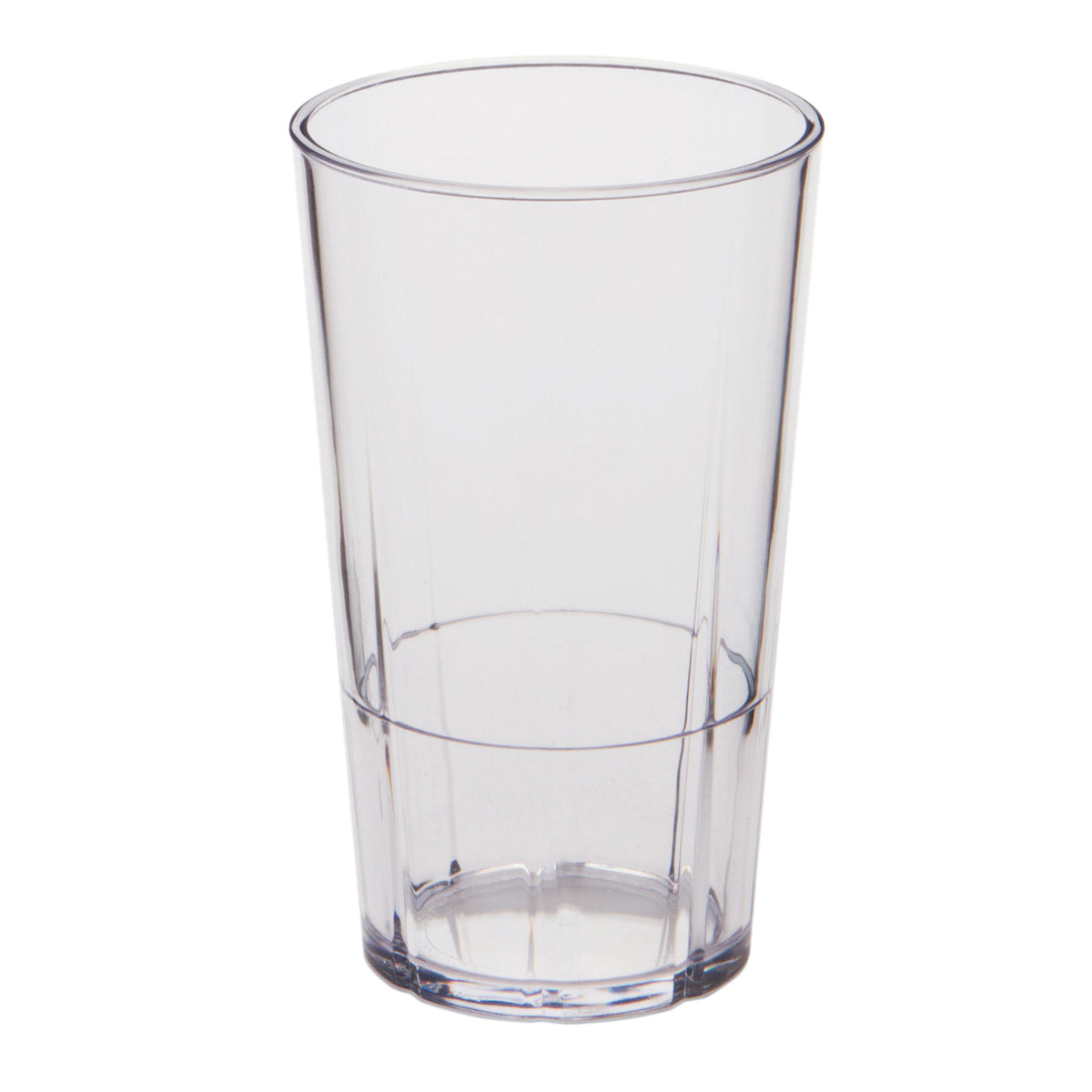Cambro LDT12152 Lido 12-oz Clear SAN Tumbler, 3" Top Dia, 4-15/16" Height, Dishwasher Safe — Case of 36 pieces