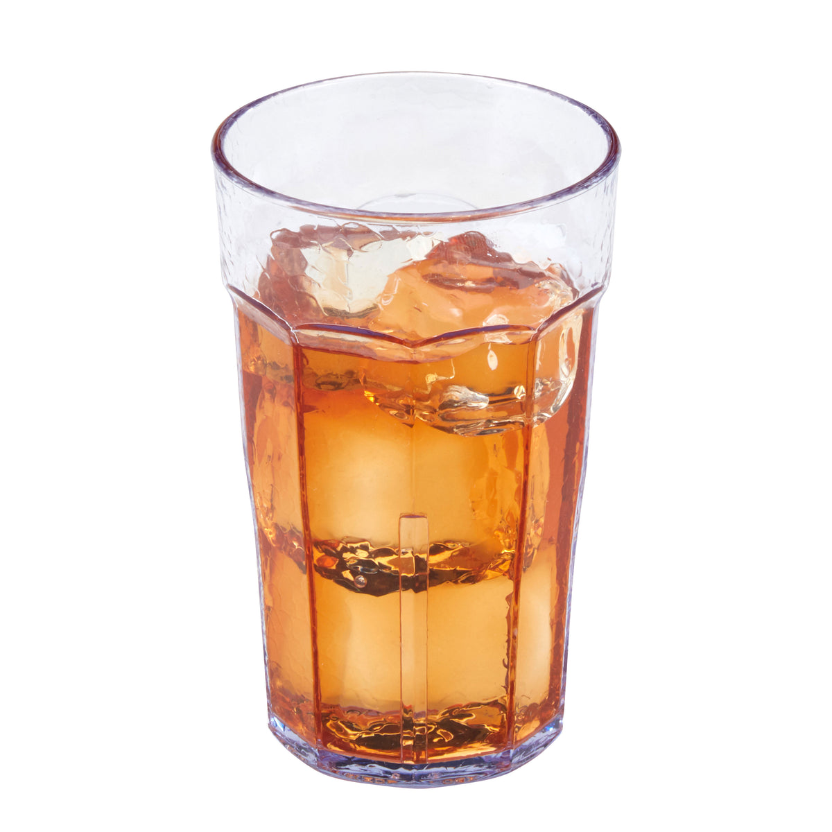 Cambro LT10152 Laguna 10 Oz Clear Textured SAN Tumbler, Impact-Resistant Plastic, Made in USA — Case of 36 pieces