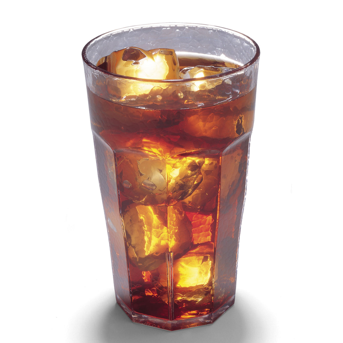Cambro LT8152 8-oz Clear Textured SAN Tumbler, Impact-Resistant, Break-Resistant, Made in USA — Case of 36 pieces