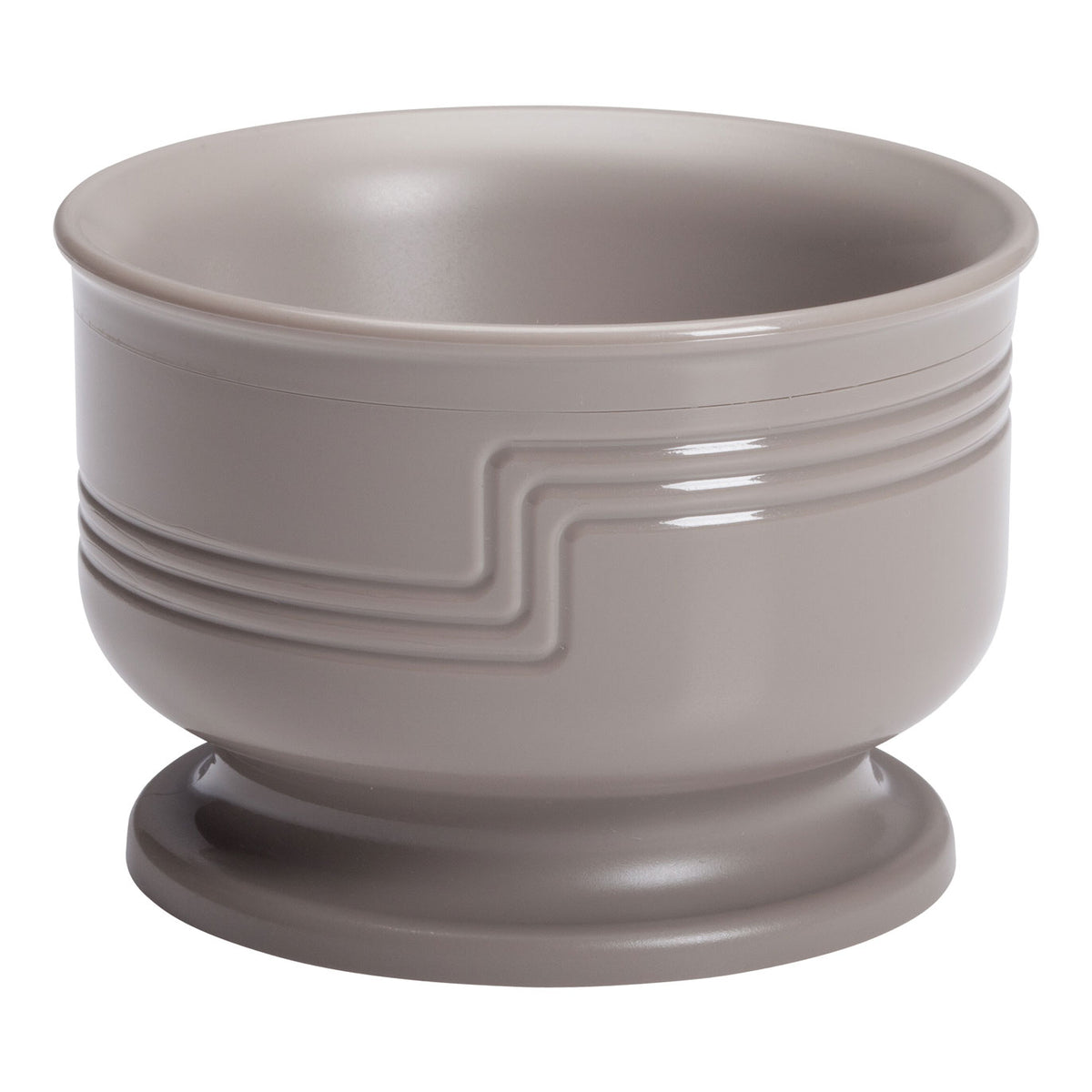 Cambro MDSB5457 Bowl - 5 Oz, 3.5-Inch Diameter, Gray Polypropylene, NSF-Approved, Dishwasher Safe — Case of 48 pieces