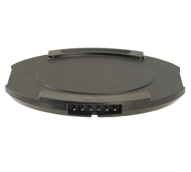 Cambro MDSCDP9110 Pellet Base, 8" L x 7-1/2" W x -3/4" H, Black Camduction Pellet Underliner — Case of 12 pieces