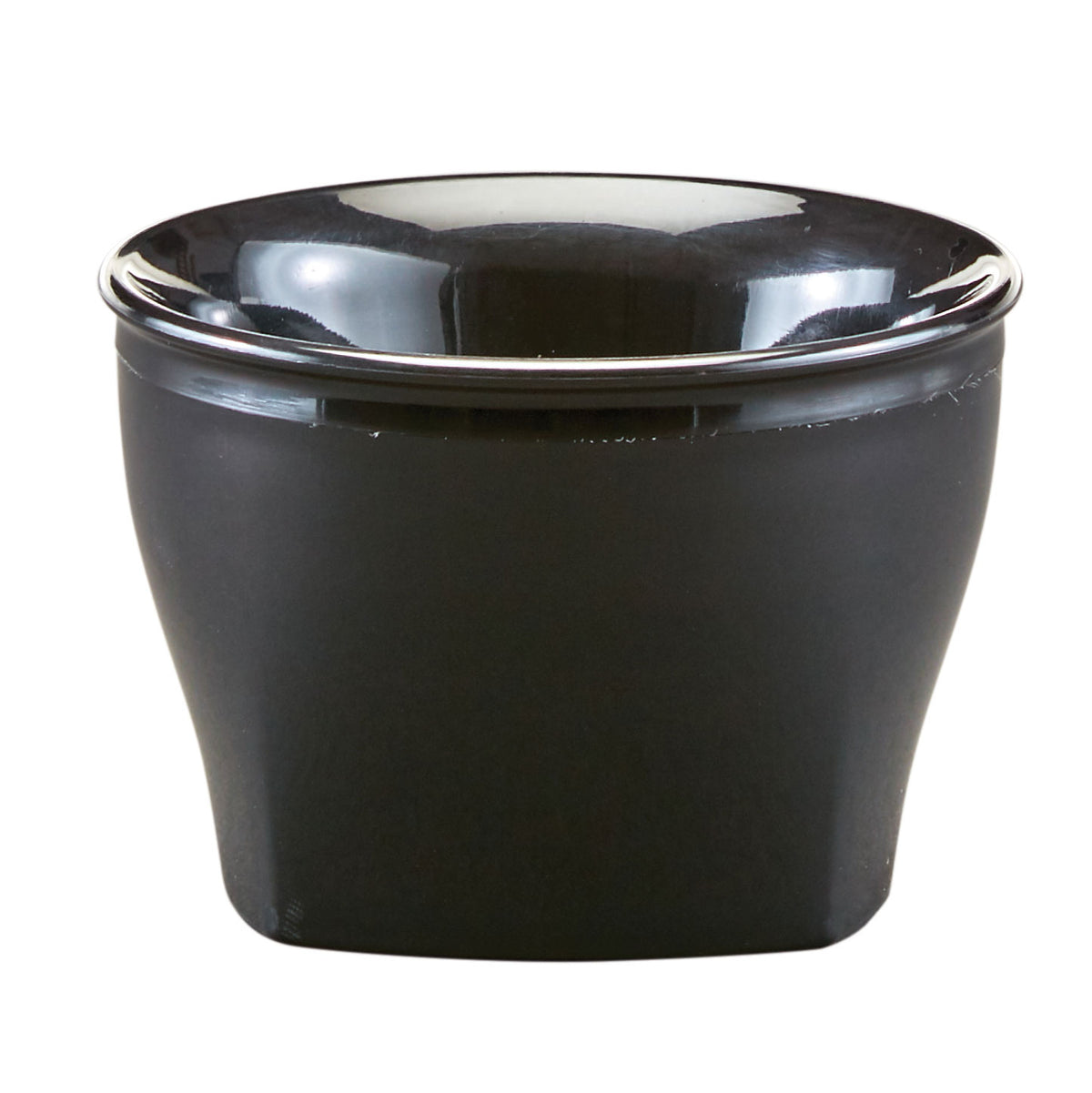 Cambro MDSHB5110 Plastic Bowl, 5 oz, 3-1/2" Dia x 2⅖" H, Black PP, NSF, Dishwasher Safe — Case of 48 pieces