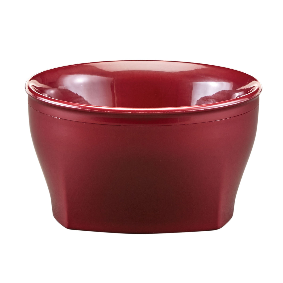 Cambro MDSHB9487 Plastic Bowl, 9 oz, 4-3/8" x 2-2/5" Size, Red Polypropylene, Dishwasher Safe, NSF — Case of 48 pieces