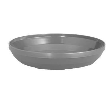 Cambro MDSL9485 Pellet Underliner, fits 9-1/2" pellet, 9-9/16" OD, 1-4/5" H, smoked plastic, NSF, USA — Case of 12 pieces