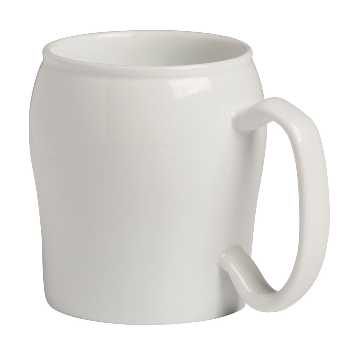 Cambro MDSM8CNL148 Camwear Contoured 8 oz Ceramic Mug, 4.75" x 3.69" H, Microwave Safe - 48/Case
