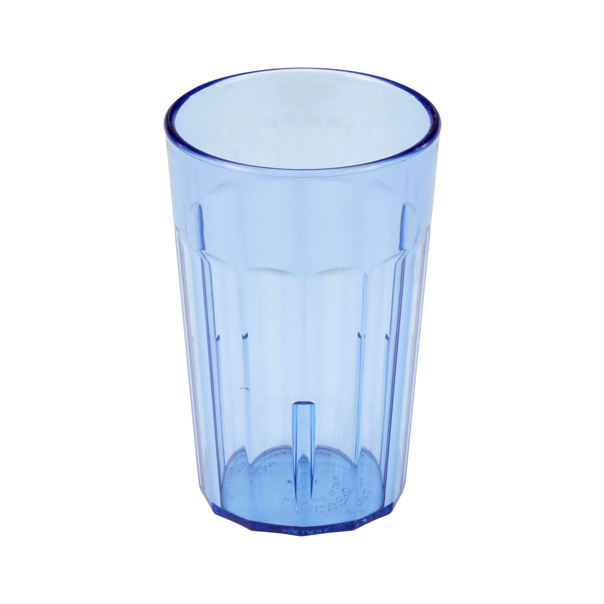 Cambro NT8401 Newport Tumbler - 8 Oz SAN Plastic, Blue, 2-11/16" Dia, Sani-Rim Lip, Dishwasher Safe — Case of 36 pieces