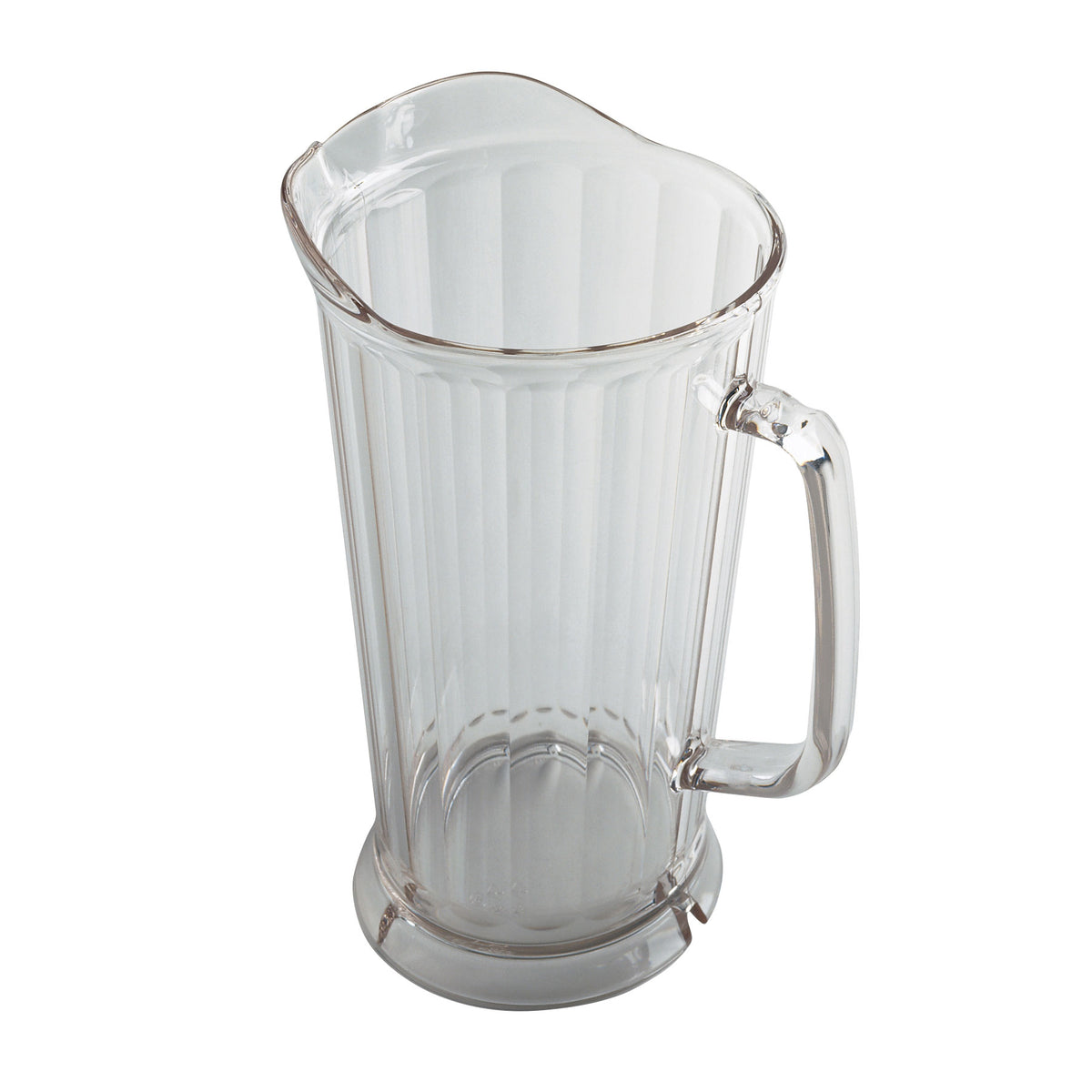 Cambro P64CW135 Camwear Pitcher 64 Oz Polycarbonate Clear 7-5/16" Dia x 9-1/4" H NSF Dishwasher-Safe — Case of 6 pieces