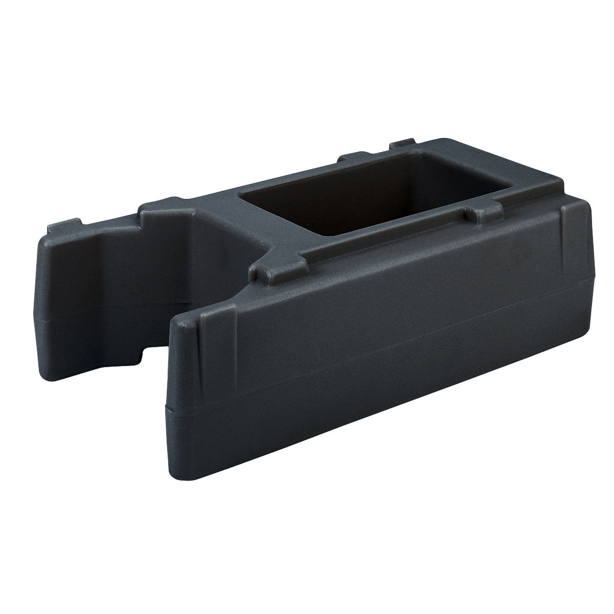 Cambro R500LCD110 Riser - Black Poly, 9-1/8"W x16-1/4"D x4-9/16"H, 250LCD/500LCD/UC250/UC500 NSF
