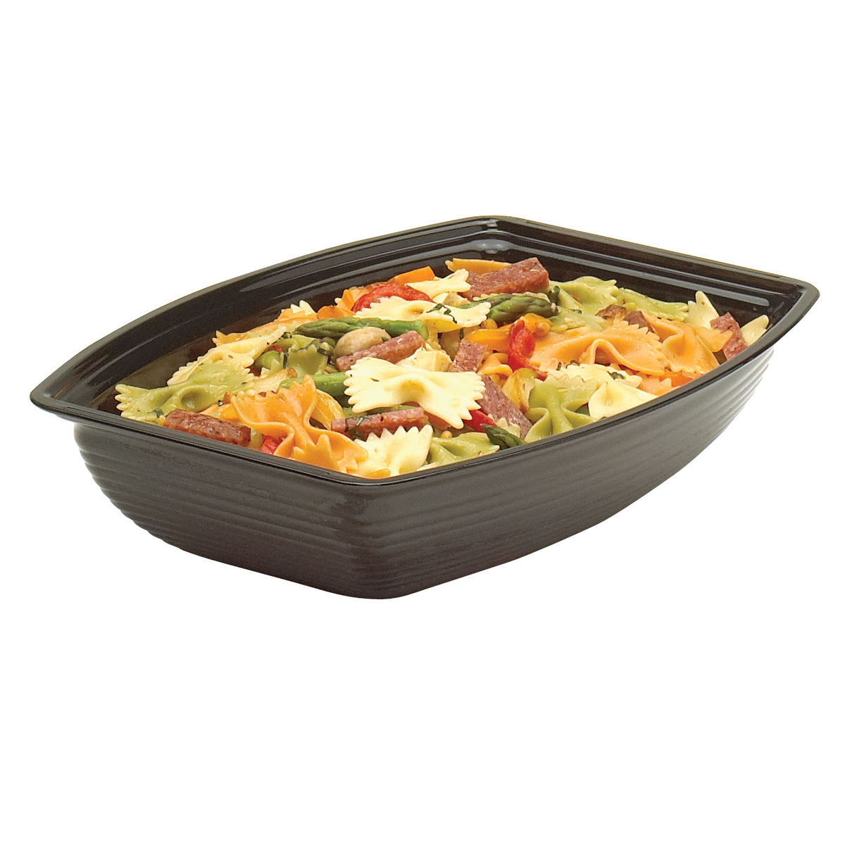 Cambro RSB1419CW110 - 12 Quart Polycarbonate Bowl, 14-1/4" x 19⅜" Black, NSF Certified, Dishwasher Safe — Case of 4 pieces