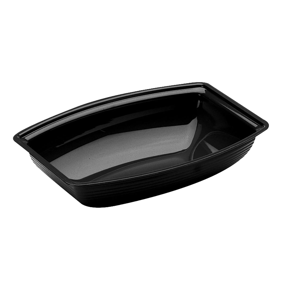 Cambro RSB912CW110 - 2.9 Qt 9 x 12-1/8 in Rectangular Polycarbonate Bowl, Black, Dishwasher Safe, NSF — Case of 12 pieces