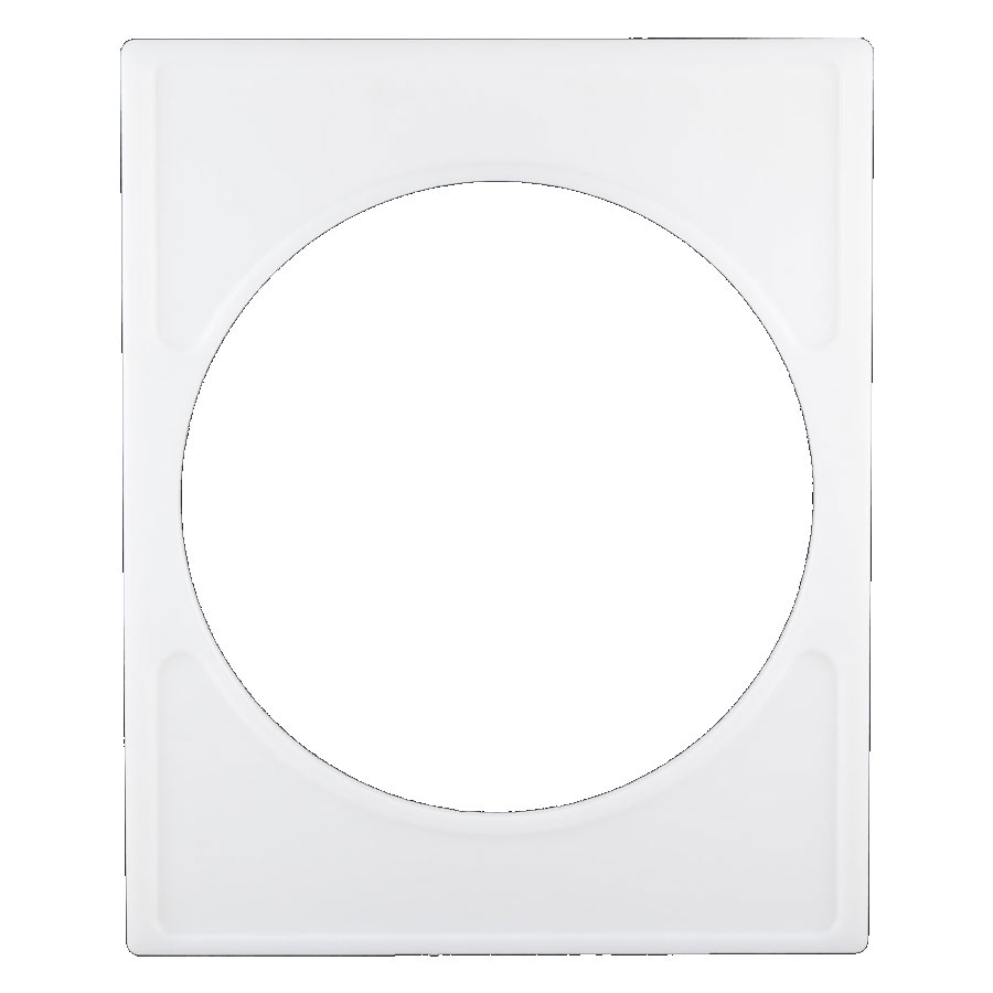Cambro SBH18148 Salad Bowl Holder - 25-3/4" x 20-7/8" White Plastic, Holds 18" Bowl, NSF