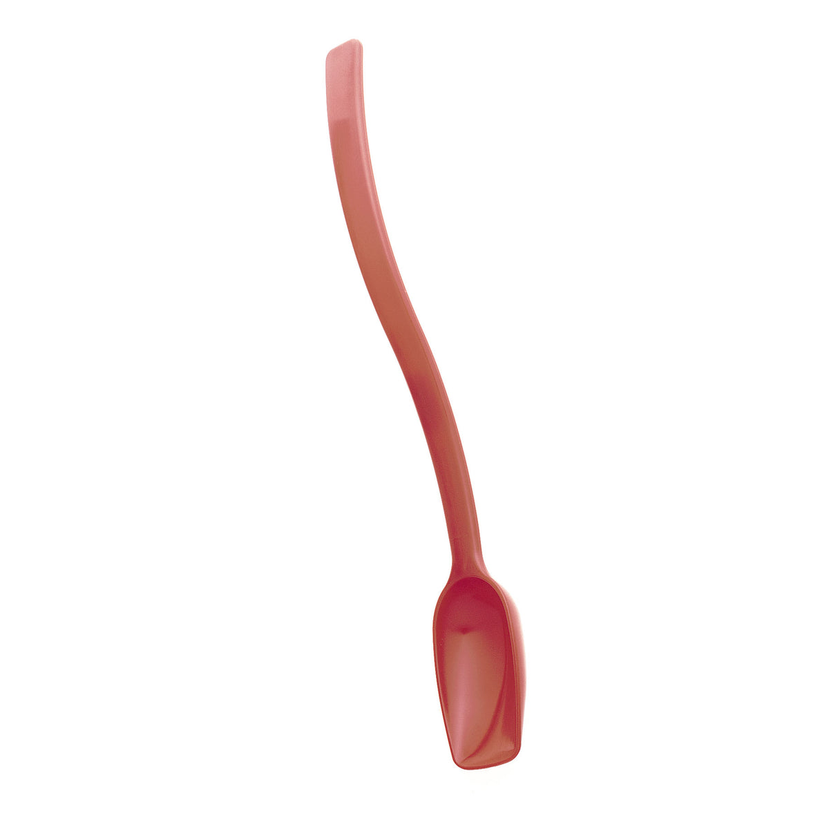 Cambro SPO10CW404 - Red Poly Serving Spoon, 10" Length, 3/4 oz, Hanging Hole, NSF — Case of 12 pieces