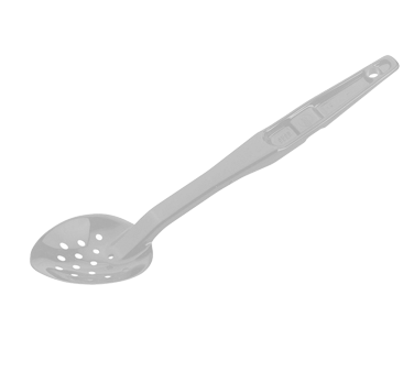Cambro SPOP13CW148 - 13" Perforated Deli Spoon, White PC Hanging Hole, Dishwasher Safe NSF — Case of 12 pieces