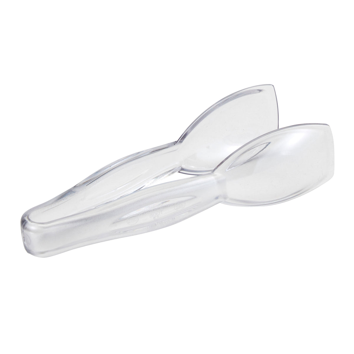 Cambro TGG6135 Lugano Serving Tongs, 6-9/16" Clear PC, 3-6" -40°F to 210°F, Dishwasher Safe, NSF — Case of 12 pieces