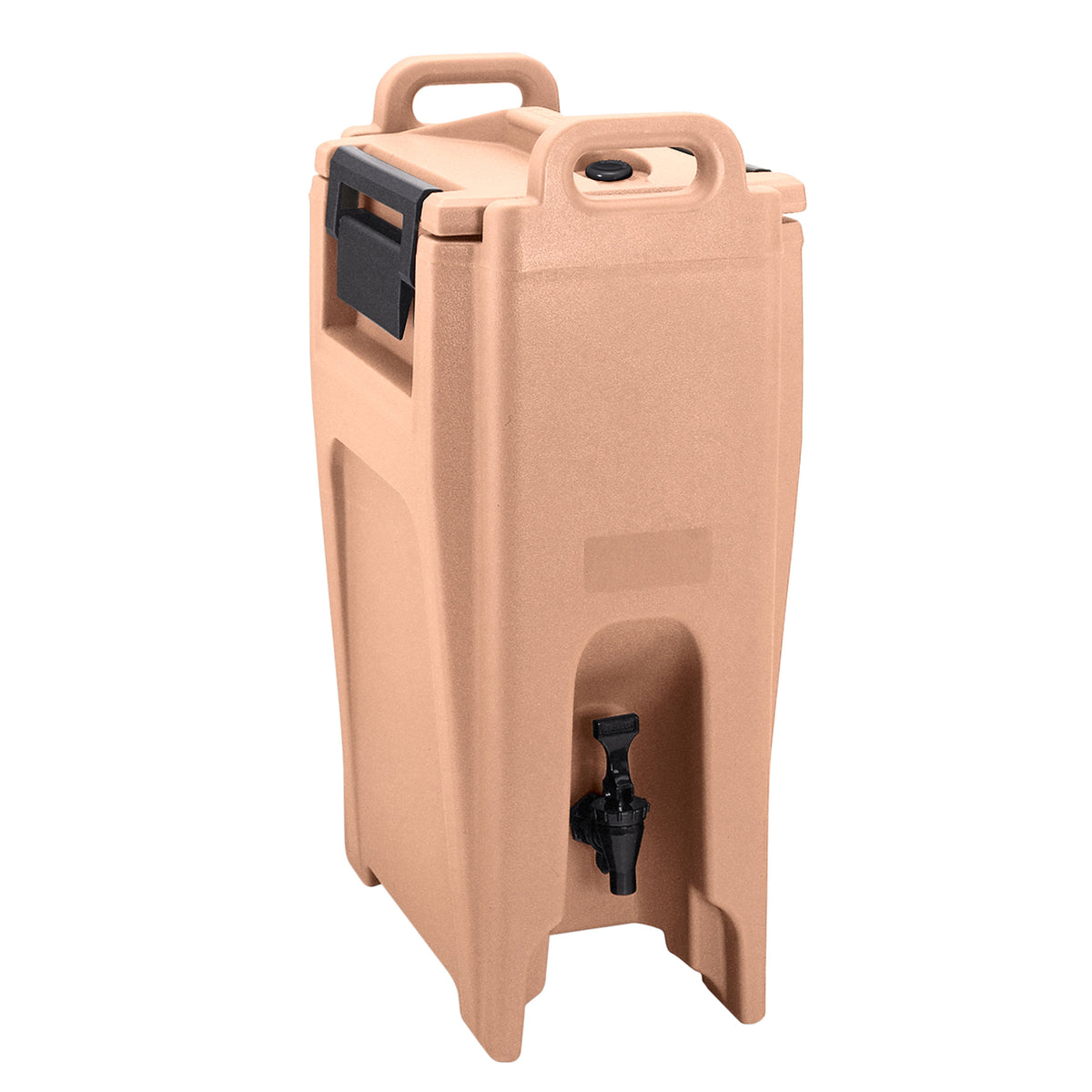 Cambro UC500157 Camtainer 5-1/4 Gal Dispenser, 11-3/4"W x 16-3/4"D x 26-5/8"H, Beige Plastic, NSF