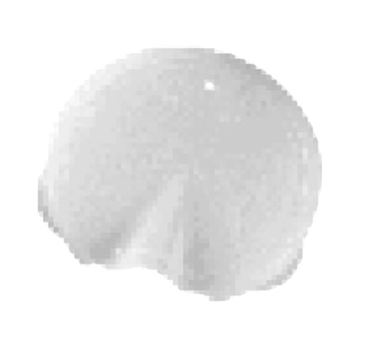 Cambro WW1000LS148 Replacement Lid with Pour Spout for 1-1/2 L, 1 L & -1/2 L Decanters White USA — Case of 12 pieces