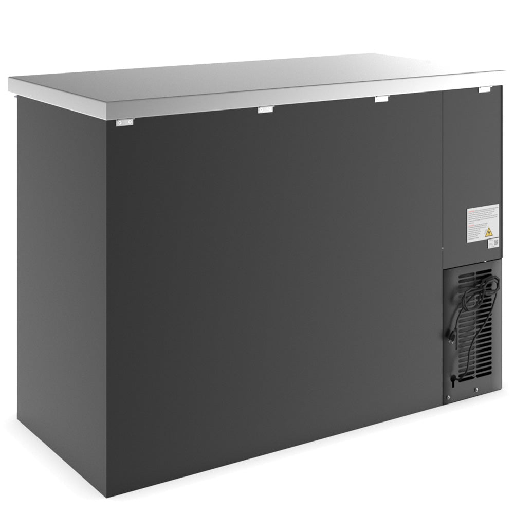 Coldline WBB-48 back bar wine cooler, rear view
