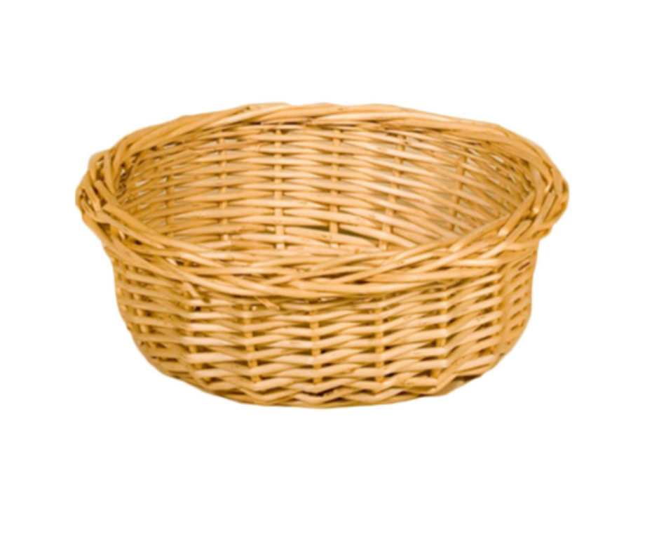Concasse MCCETRED0803B Round Woven Basket β beige